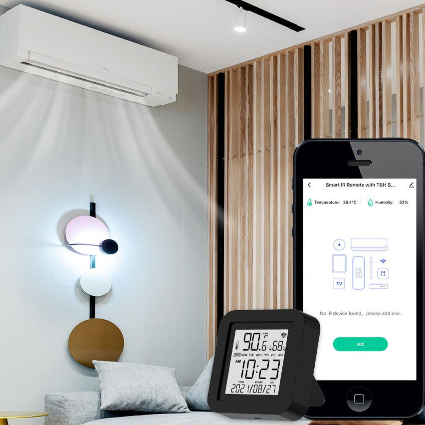 Smart IR Remote with Temperature - Liv Smart Tech