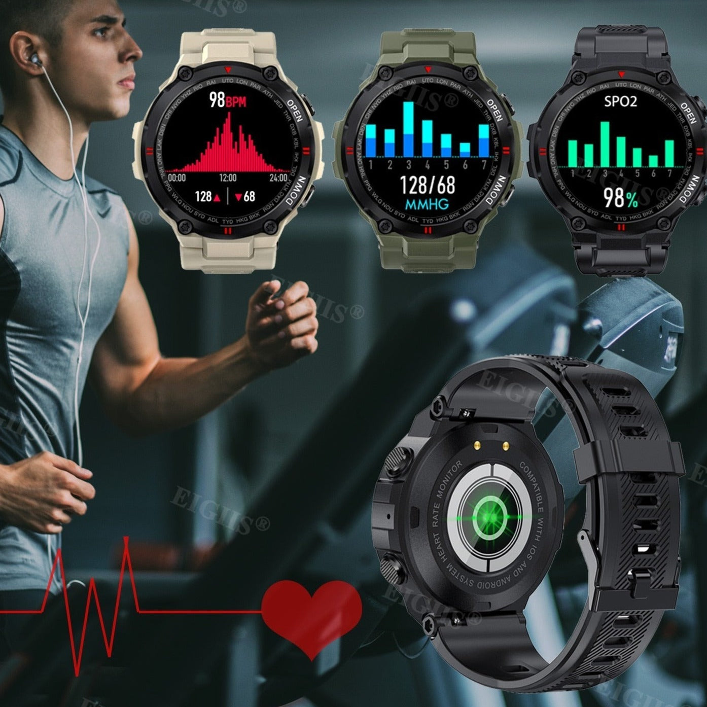 Fitness Smart Watch - Liv Smart Tech