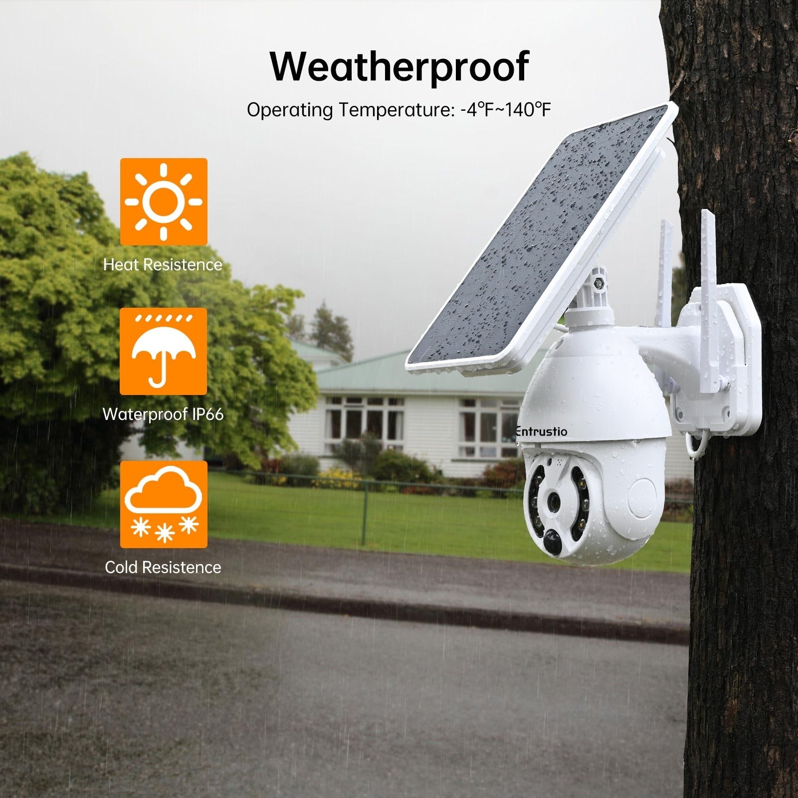 Solar Powered Security Camera - Liv Smart Tech