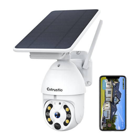 Solar Powered Security Camera