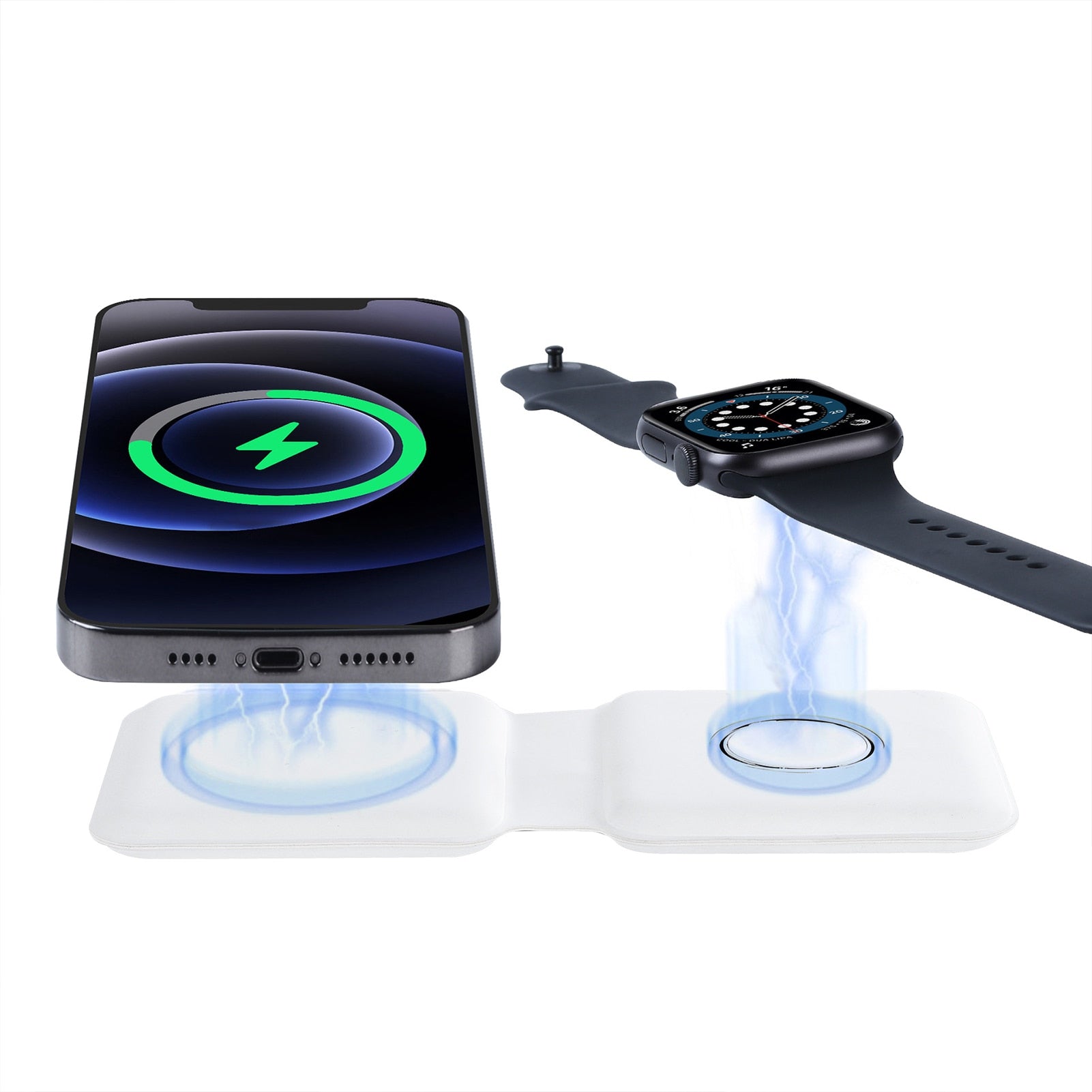 Double Wireless Charger Pad  - Liv Smart Tech