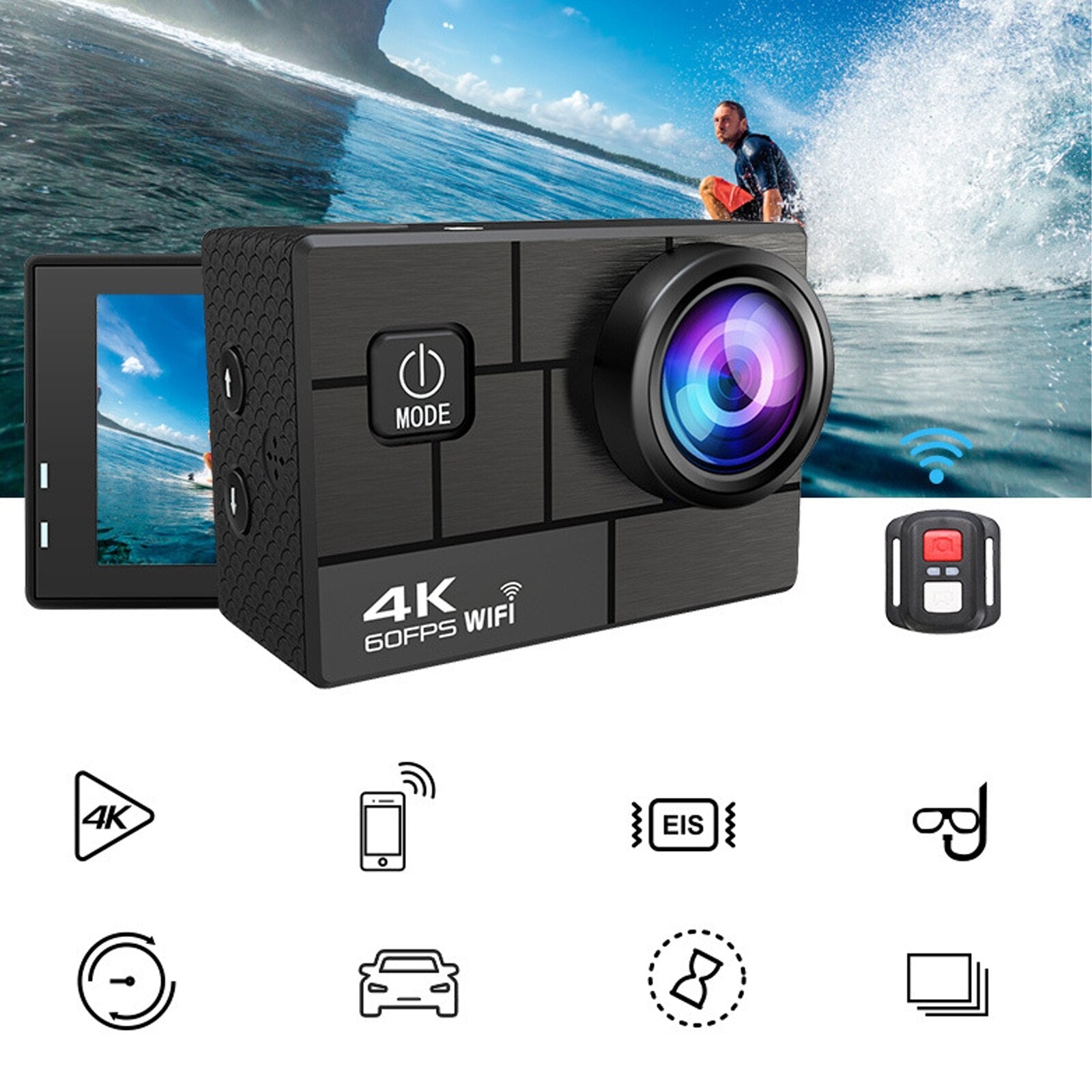 Waterproof Action Camera - Liv Smart Tech