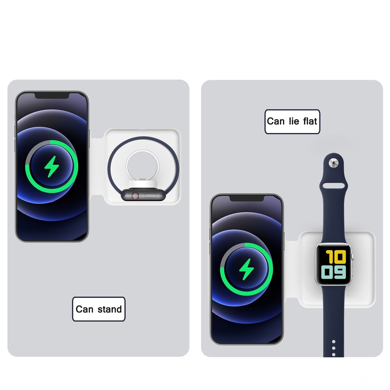 Double Wireless Charger Pad  - Liv Smart Tech
