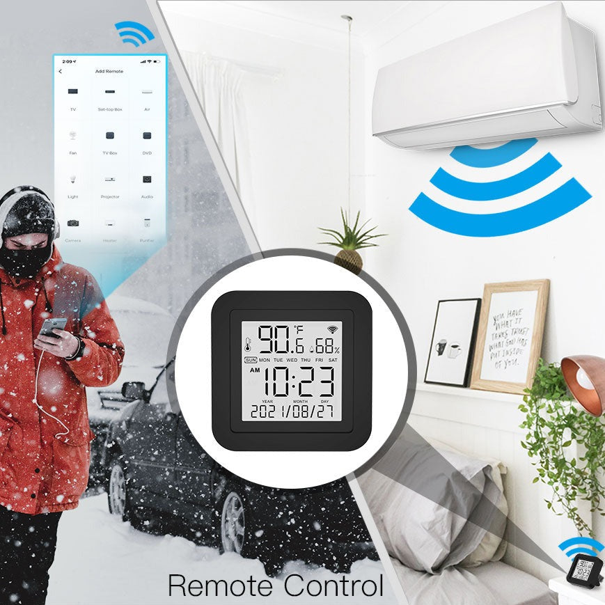 Smart IR Remote with Temperature - Liv Smart Tech